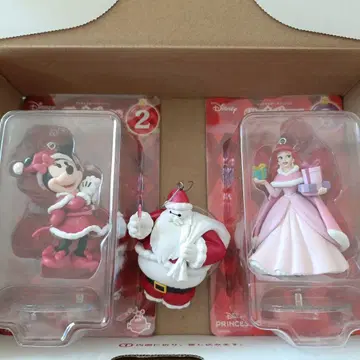 디즈니 해피 복권 크리스마스 피규어 3개 세트