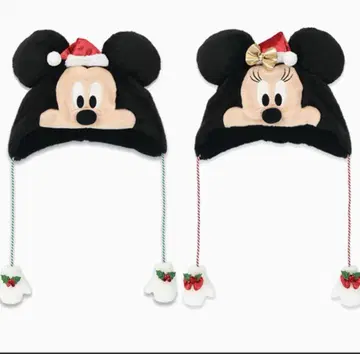 미키 미니 크리스마스 팬캡