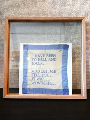 [액자 포함] 루이즈 부르주아전 엽서 지옥에서 돌아온 곳 미술관