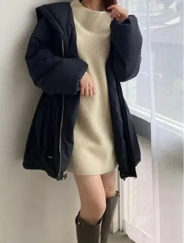 니시카와 레이디 모즈 다운 코트 0