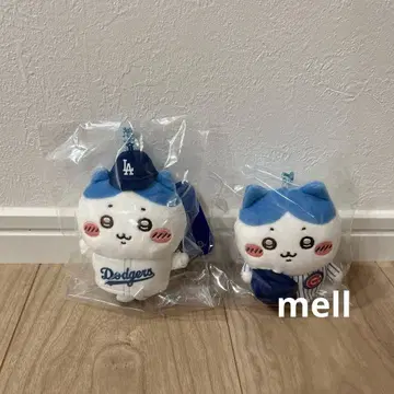 치이카와 x MLB TOKYO 시리즈 마스코트 하치와레 2점