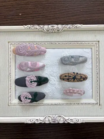 미나 페르호넨 핸드메이드 헤어핀 세트 7개 세트