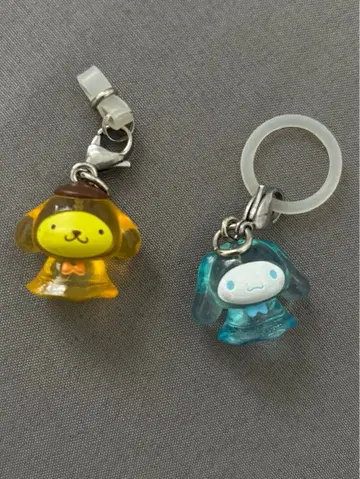 산리오 메지루시 액세서리 폼폼푸딩 시나모롤