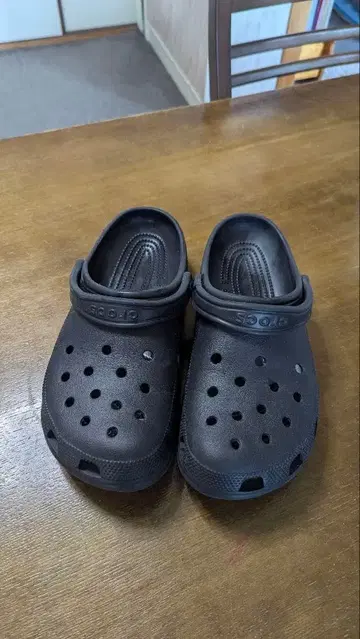 crocs 클로그 샌들 블랙 28cm