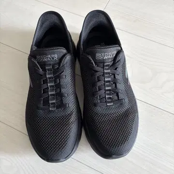 SKECHERS GO WALK 슬립온 블랙