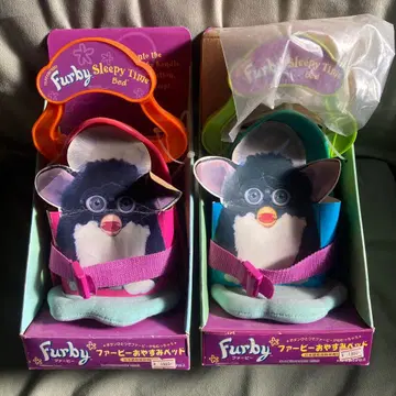 퍼비 오야스미베드 2색 2개 Furby 오렌지 미도리