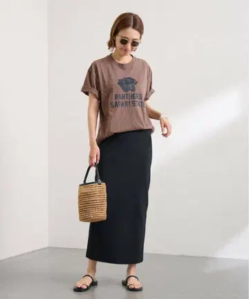 FRAMeWORK VIS-NY 풀 니들 타이트 스커트