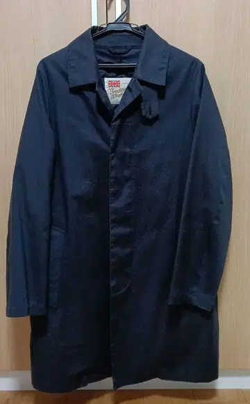 트래디셔널 웨더웨어 네이비 스텐카라 코트 사이즈 36