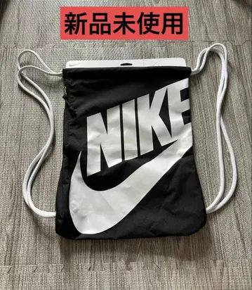 [ 미사용 새상품 ] NIKE 냅색 짐색 블랙/화이트