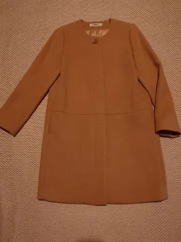 NATURAL BEAUTY BASIC 베이지 코트 M 사이즈