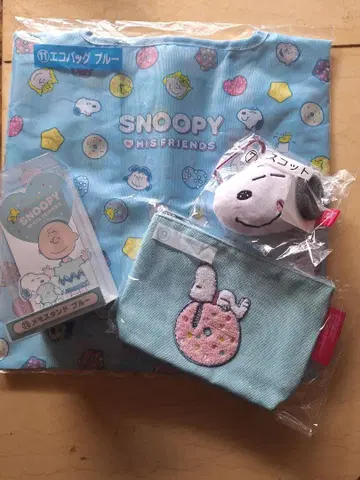 제일복권 스누피 4점 세트