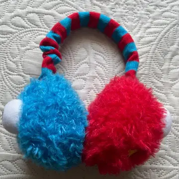 엘모와 쿠키 몬스터 귀도리 어린이용