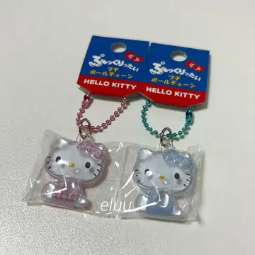 [ 익명 배송 ] 통통 퀼트 헬로키티 핑크 하운드투스 퀼트 블루