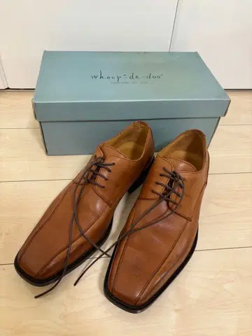 [후프디두] 브라운 비즈니스 슈즈