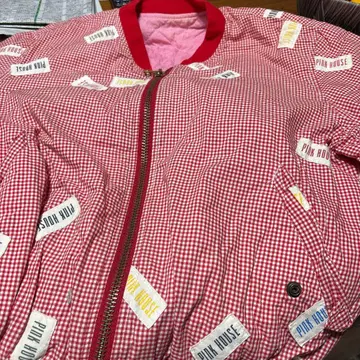 PINK HOUSE 깅엄 체크 자켓