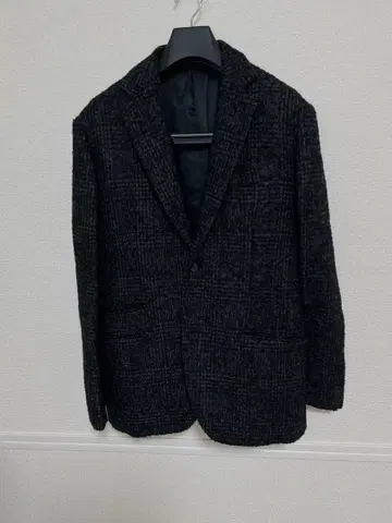 Drawing Numbers 셋업 자켓 체크 트위드