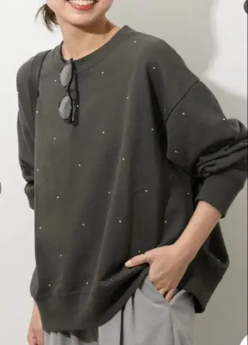 JOURNAL STANDARD relume 메탈 도트 맨투맨