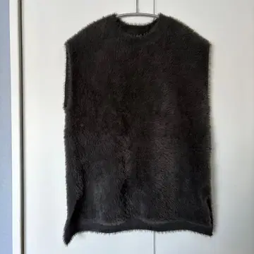 PLST 슬리브리스 니트 베스트 S