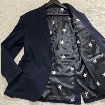 소프넷 테일러드 자켓 XL 스타 네이비 비즈니스