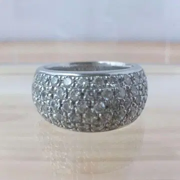 SILVER925 CZ 파베 반지 #13