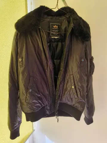 ALPHA INDUSTRIES 플라이트 자켓 다운 점퍼 XL