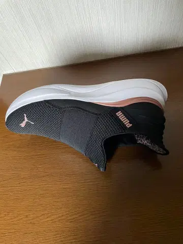 PUMA SoftRide 블랙 슬립온