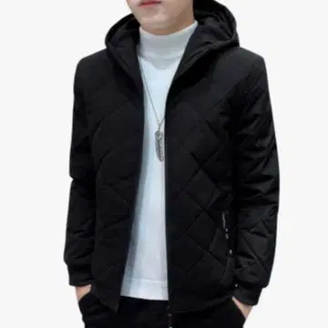 다운 자켓 블랙 XL