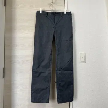 블랙 라벨 그레이 팬츠