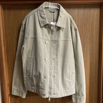 ZARA 워시드 집업 자켓