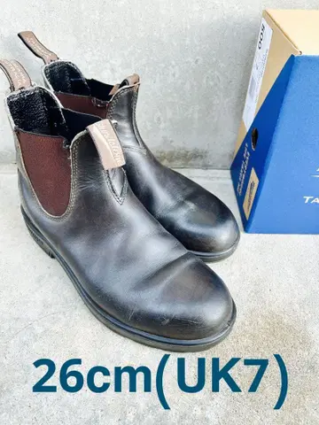 블런드스톤 사이드 고어 부츠 26cm (UK7) 다크 브라운