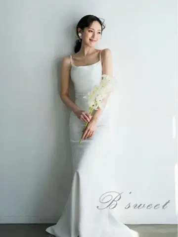 B'sweet 화이트 웨딩 드레스
