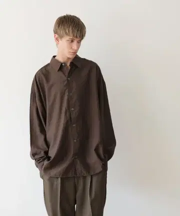 MB 아이템 실키 드레이프 셔츠