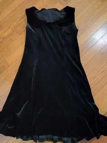 foxey 폭시 38 블랙 Velournoir 슬리브리스 원피스