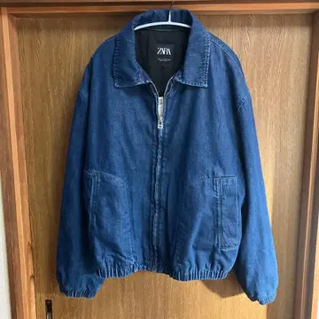 ZARA 퀼팅 데님 자켓