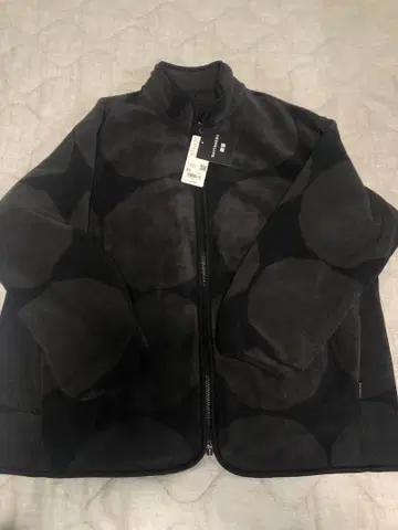 새상품 유니클로 마리메꼬 플리스 3XL 블랙