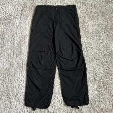 THE CORONA UTILITY 베이커 팬츠 블랙