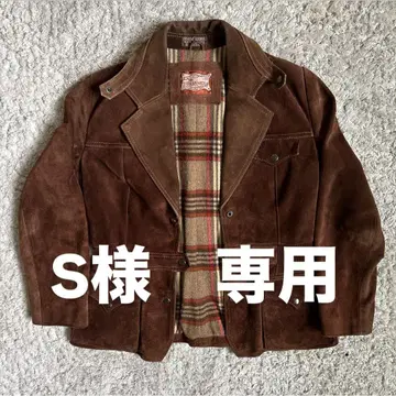 80s LA TANNERIA 스웨이드 가죽 웨스턴 자켓