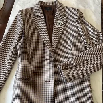 theory 체크 무늬 테일러드 자켓 2