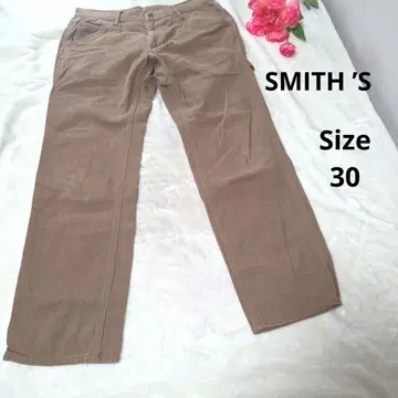 [ 오샤레 SMITH'S WORK wear ] 브라운 팬츠 사이즈 30