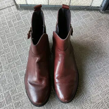 [ 미사용 새상품 ] ECCO 브라운 부츠 고어텍스