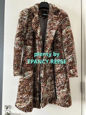 plenty by TPANCY REESE 멀티 컬러 트위드 코트