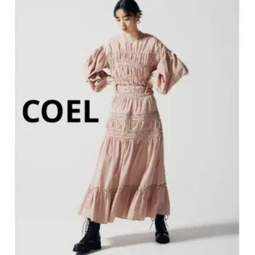 [ 약 2만 엔 할인 ] COEL 타프타 벌룬 블라우스