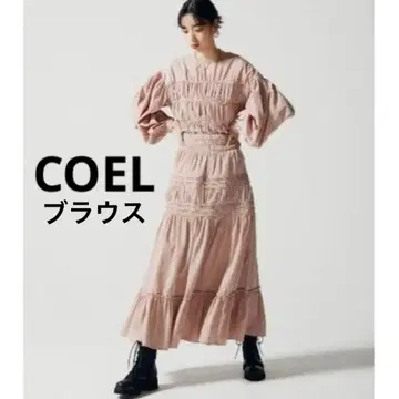 [ 약 2만 엔 할인 ] COEL 타프타 벌룬 블라우스