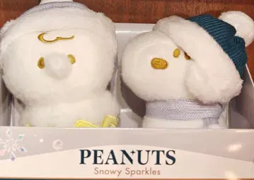USJ 스누피 2025 크리스마스 봉제 인형 세트