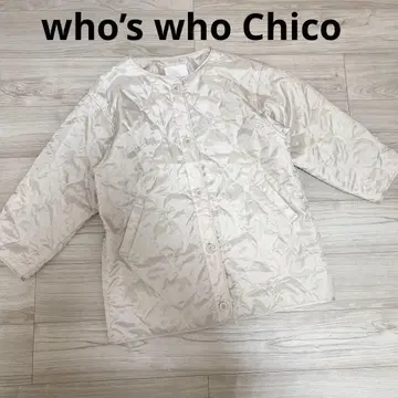 [ 초특가 ] who's who Chico 후즈후 치코 퀼팅 자켓