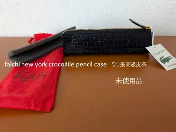 팔치 뉴욕 크로커다일 펜 케이스 블랙