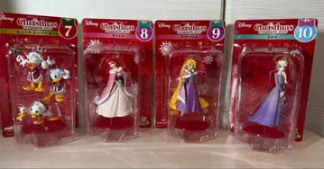 디즈니 크리스마스 피규어 세트