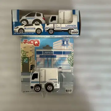 LAWSON 배달 차량 세트 2대