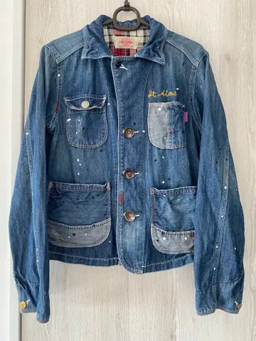 CUBE SUGAR 데님 자켓