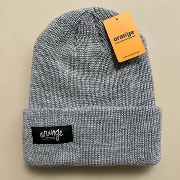 ORANGE 비니 HEATHER GRAY 컬러 미사용 새상품